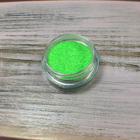 Мармелад для дизайна ногтей №1  неон зеленый 