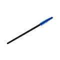 Щёточка для ресниц силиконовая синяя с чёрной палочкой BePerfect	