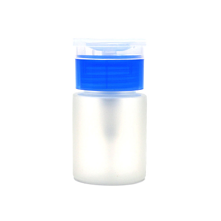 Пластиковый дозатор (50 мл.) голубой ободок