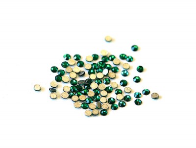 Стразы swarovski 50 шт. темно-зеленые №4