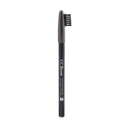 Контурный карандаш для бровей brow pencil CC BROW, цвет 01 (серо-черный)
