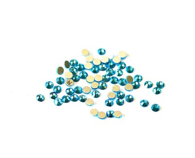 Стразы swarovski 50 шт. голубые №6 