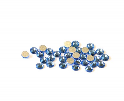 Стразы swarovski 50 шт. голубые №10