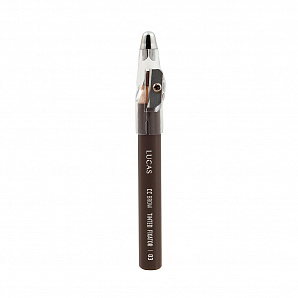 Восковый карандаш для бровей CC Brow TINTED WAX FIXATOR, цвет 03 (коричневый)