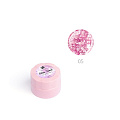 Гель для дизайна ногтей ADRICOCO Glow Bomb №05 розовый кристалл (6 мл)