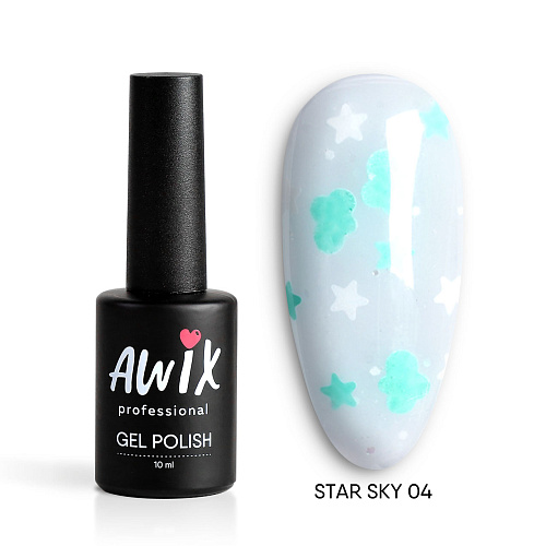 Гель-лак AWIX Star sky 04, 10 мл