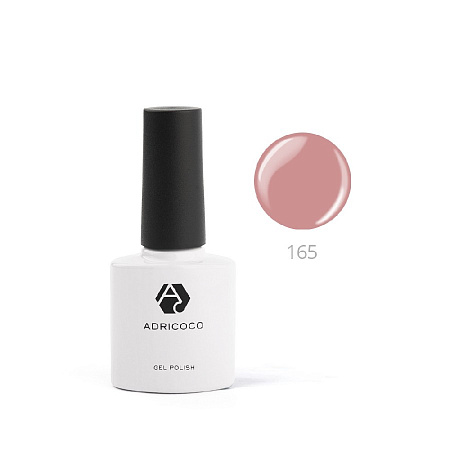 Цветной гель-лак ADRICOCO №165 розово-кремовый (8 мл)
