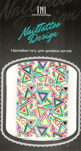 Наклейки-тату для дизайна FD-102