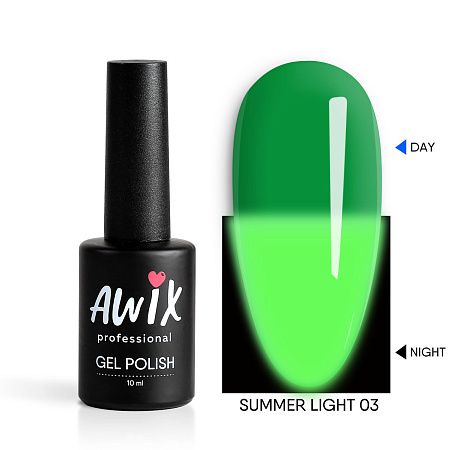Гель-лак AWIX Summer Light 03, 10 мл