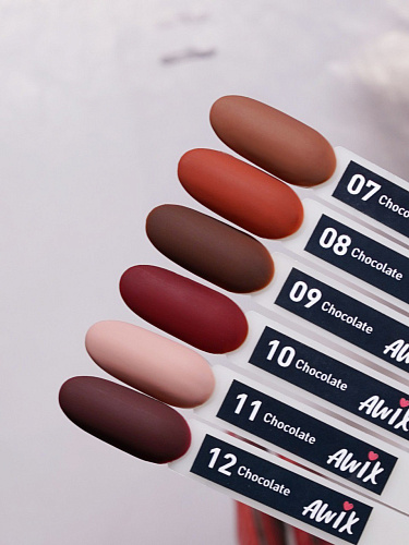 Гель-лак AWIX Chocolate 11, 10 мл