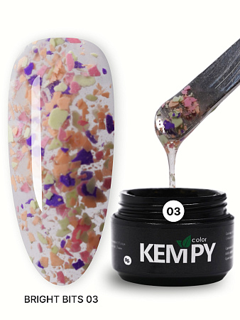 Гель-лак для дизайна Kempy Bright Bits 03, 8 гр