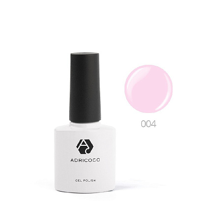 Цветной гель-лак ADRICOCO №004 розовый (8 мл)