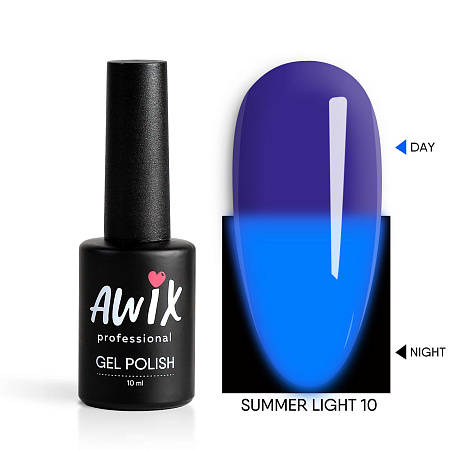 Гель-лак AWIX Summer Light 10, 10 мл