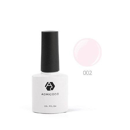 Цветной гель-лак ADRICOCO №002 нежно-розовый (8 мл)