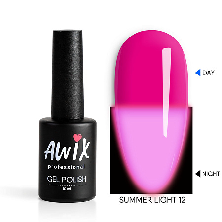 Гель-лак AWIX Summer Light 12, 10 мл