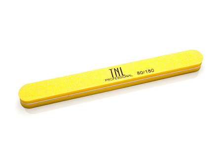 Шлифовщик узкий 80/180 (желтый) в индивидуальной упаковке