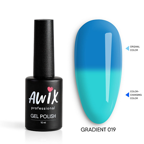 Гель-лак AWIX Gradient 19, 10 мл