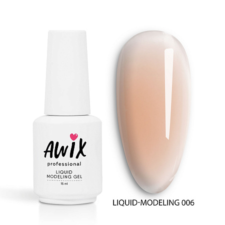 Укрепляющий гель AWIX Liquid gel 06, 15 мл