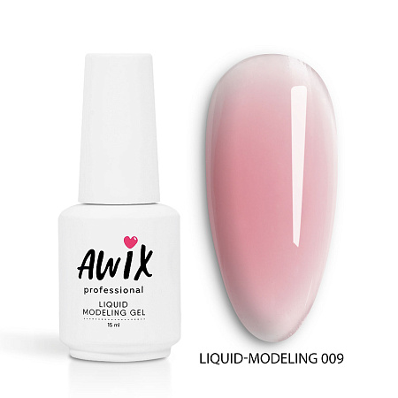 Укрепляющий гель AWIX Liquid gel 09, 15 мл