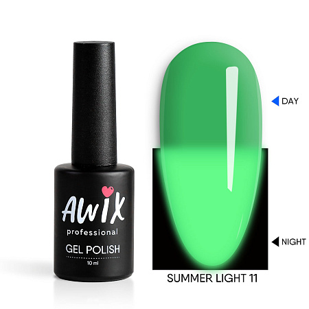 Гель-лак AWIX Summer Light 11, 10 мл