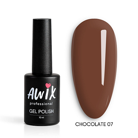 Гель-лак AWIX Chocolate 07, 10 мл