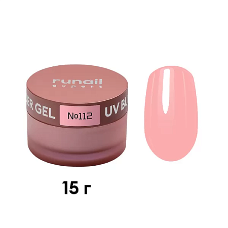 Гель моделирующий UV BUILDER GEL Runail Expert №112, 15г банка