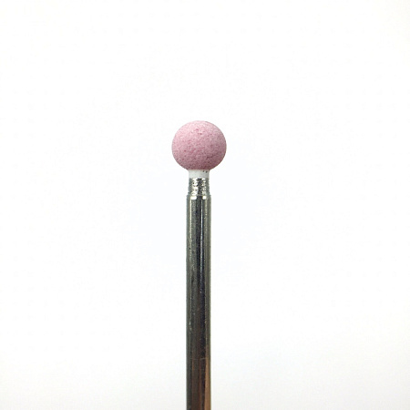 Головка шлифовальная розовая (крупный шар)