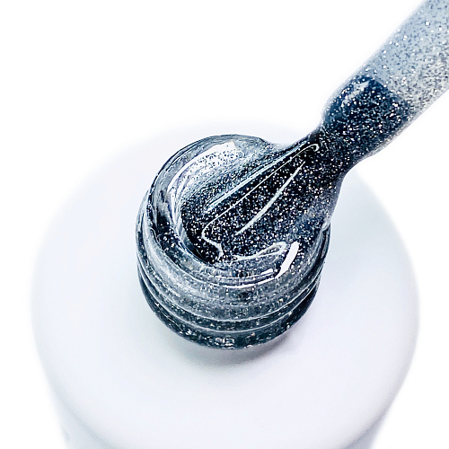 Закрепитель для гель-лака AWIX Silver Flash Top, 10 мл