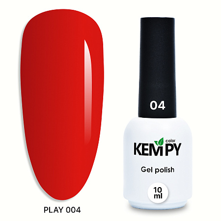 Гель-лак Kempy Play №004 Red, 10 мл