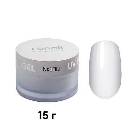 Гель моделирующий UV BUILDER GEL Runail Expert №100, 15г банка