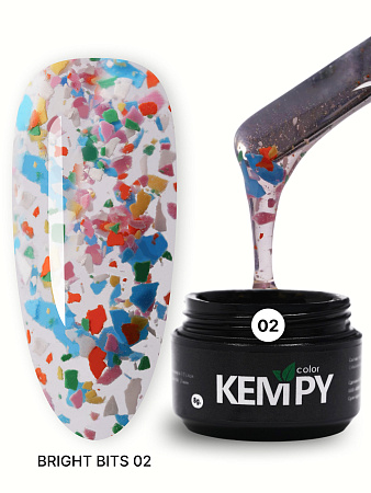 Гель-лак для дизайна Kempy Bright Bits 02, 8 гр