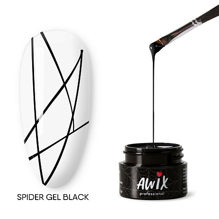Spider Gel AWIX Black, 5g