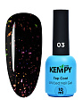 Топ Kempy Glitter без липкого слоя №03, 10 мл