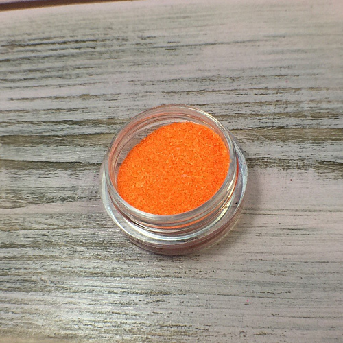 Мармелад для дизайна ногтей  №6 неон оранжевый