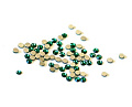 Стразы swarovski 50 шт. зеленые №6 