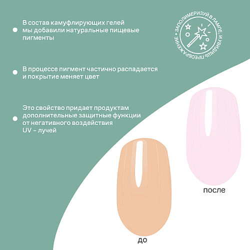 Гипоаллергенный камуфлирующий скоростной гель Raitama, 15 мл №8263	