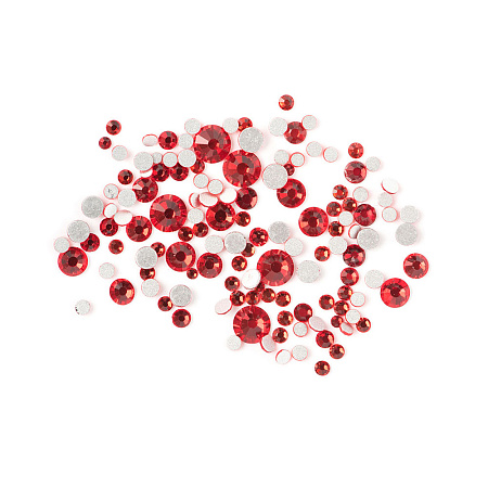 Стразы кристалл TNL 1440 шт. mix красные