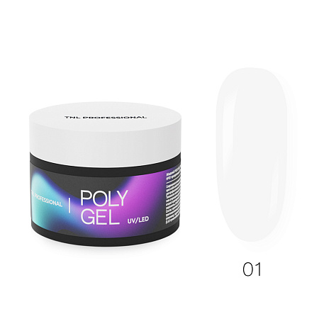 Жидкий Poly Gel TNL №01 прозрачный (30 мл.)